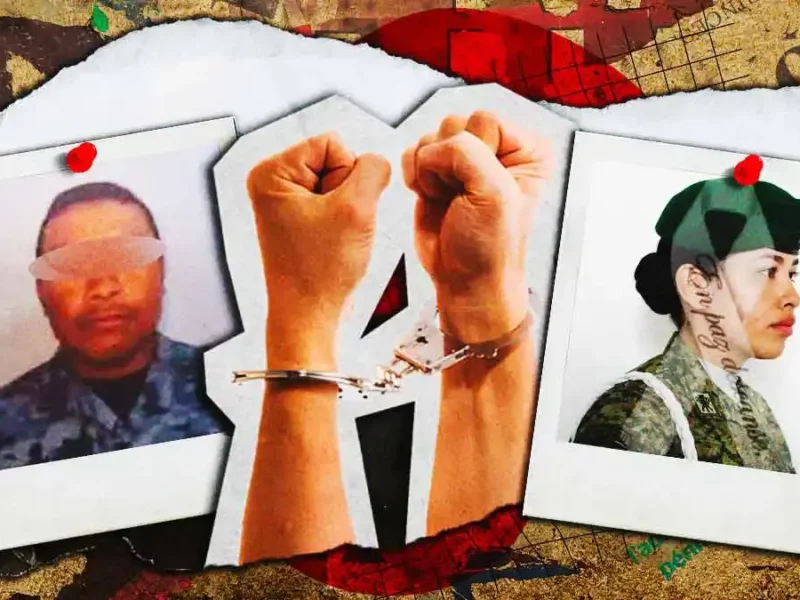 Sargento y presunto feminicida de Esthephany Carmona vinculado solo por deserción y desobediencia
