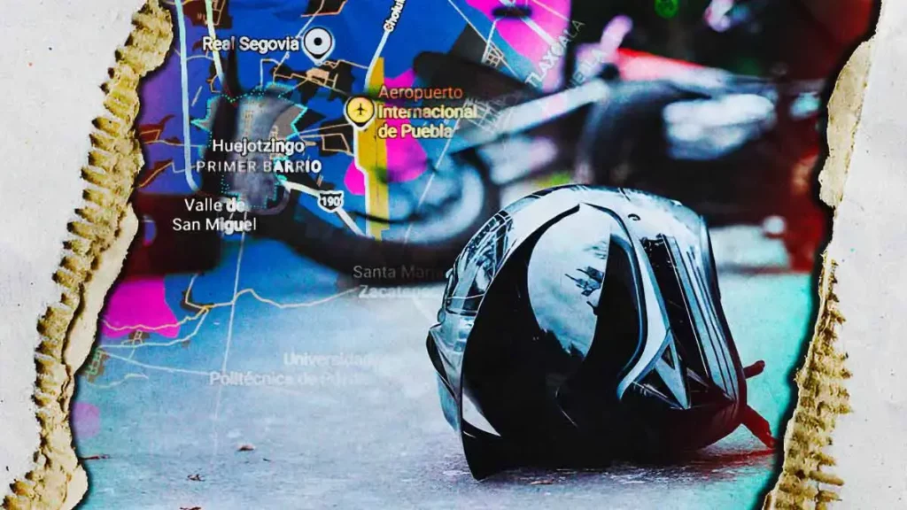 Motociclista murió por derrape en Huejotzingo, Puebla; manejaba una motoneta