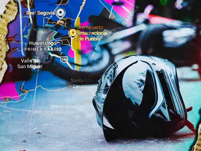 Motociclista murió por derrape en Huejotzingo, Puebla; manejaba una motoneta