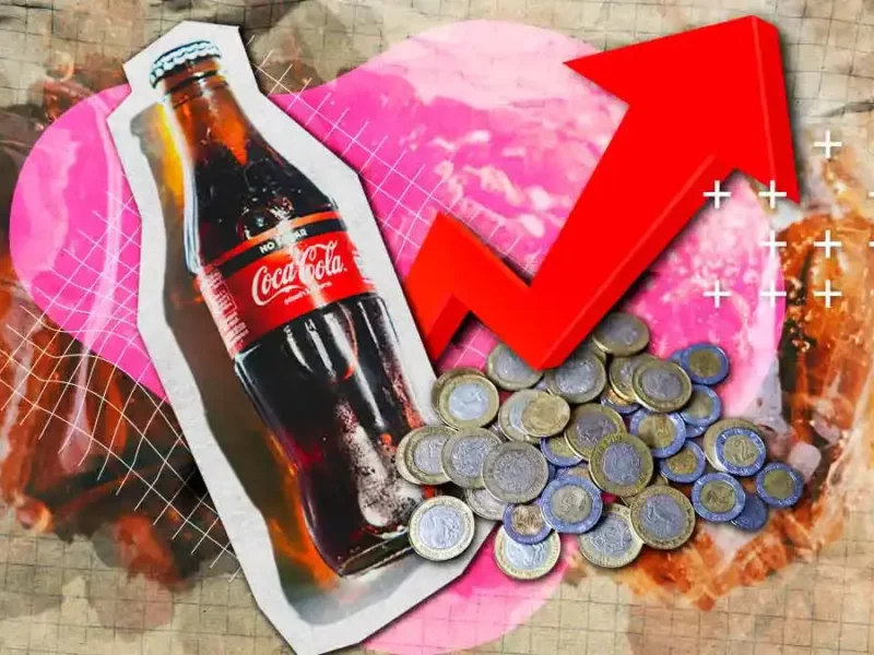 Coca-Cola subirá precios hasta 10% en 2026 por aumento del IEPS 