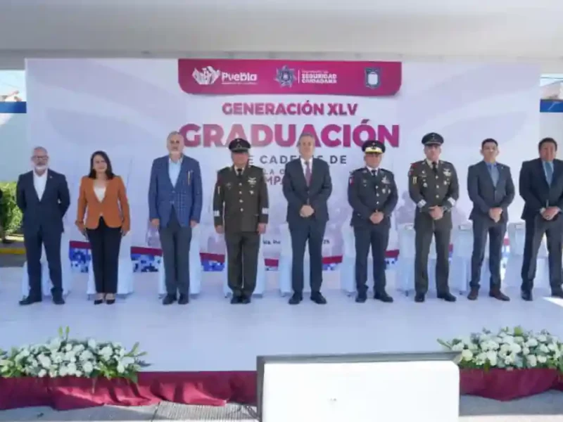 Encabeza Pepe Chedraui graduación de cadetes de la Academia de Formación y Profesionalización Policial de la SSC