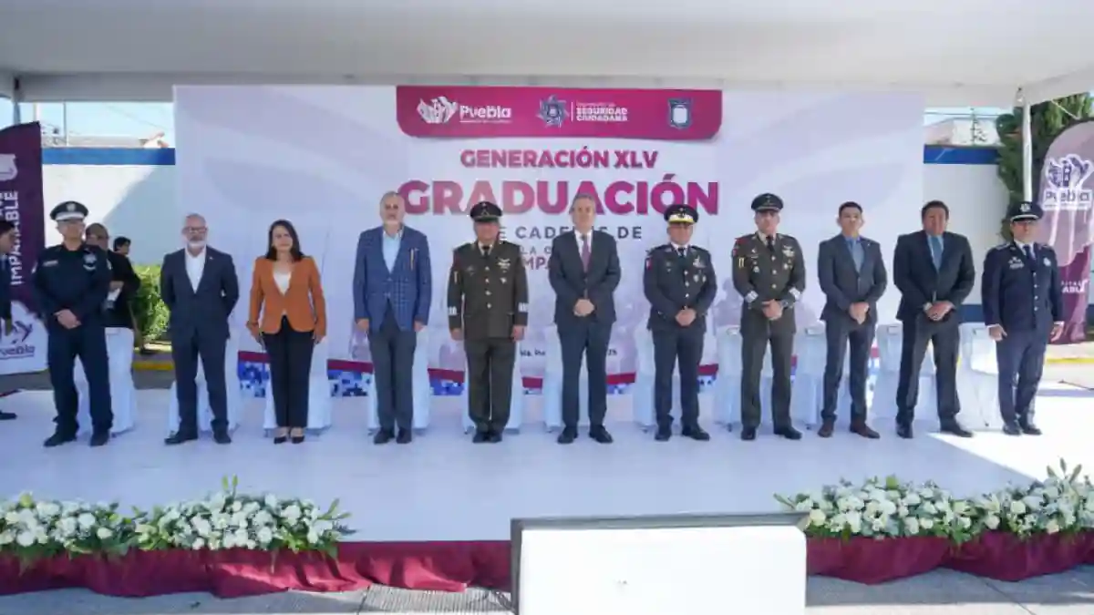 Encabeza Pepe Chedraui graduación de cadetes de la Academia de Formación y Profesionalización Policial de la SSC