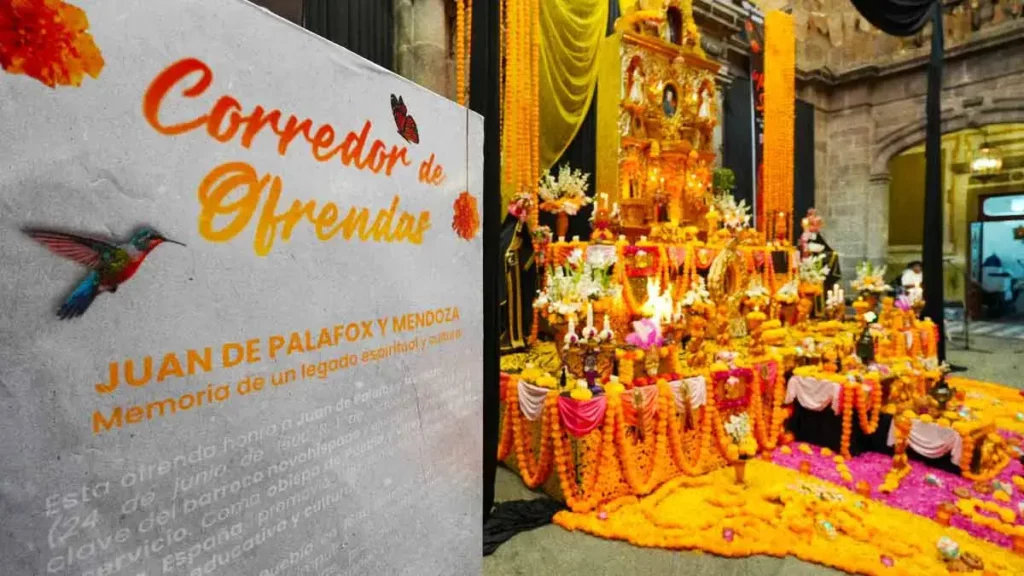 Pepe Chedraui inaugura tapete y ofrenda del festival “La Muerte es un Sueño” en Puebla