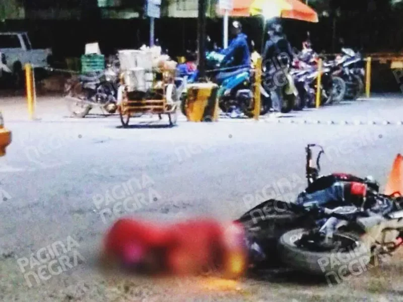 Ejecutaron a motociclista en pleno estacionamiento de Bodega Aurrera en San Martín Texmelucan