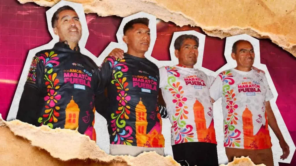 Presentan medalla y playeras oficiales del Maratón Puebla 2025