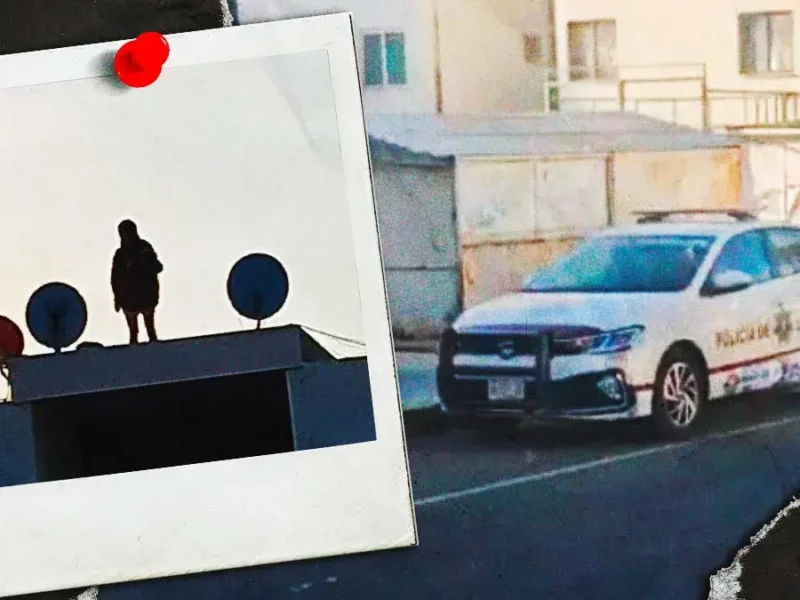 Rescatan a joven que amenazaba con lanzarse desde azotea en La Margarita, Puebla