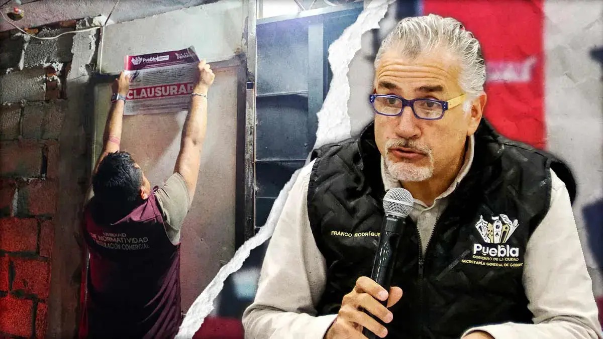 Ayuntamiento de Puebla clausuró cuatro bares clandestinos; intensifican operativos en mercados municipales