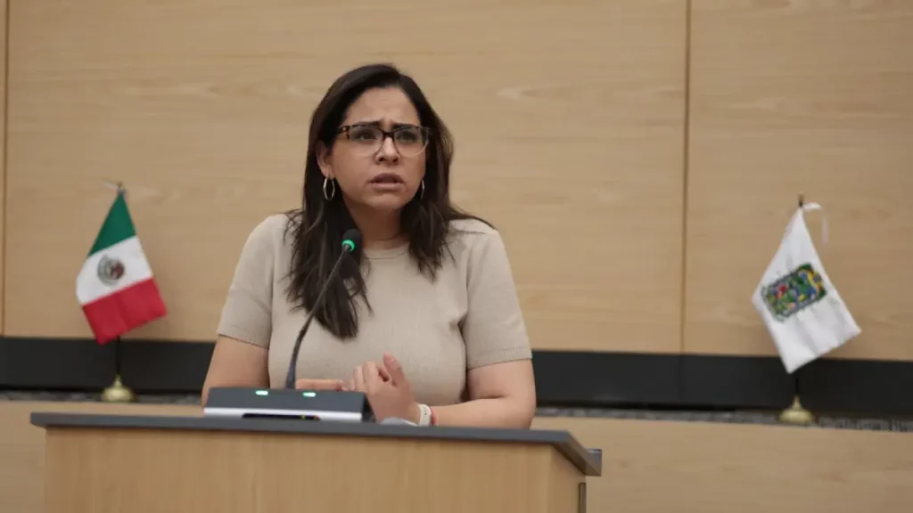 La diputada Ana Lilia Tepole presentó un exhorto para implementar un sistema digital de protección a mujeres