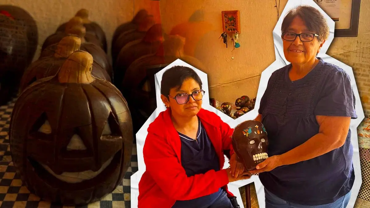 Desde hace 20 años, familia Porras Minto elabora calaveritas para Día de Muertos en Puebla