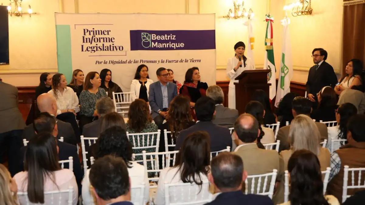Presentó Beatriz Manrique su Primer Informe Legislativo