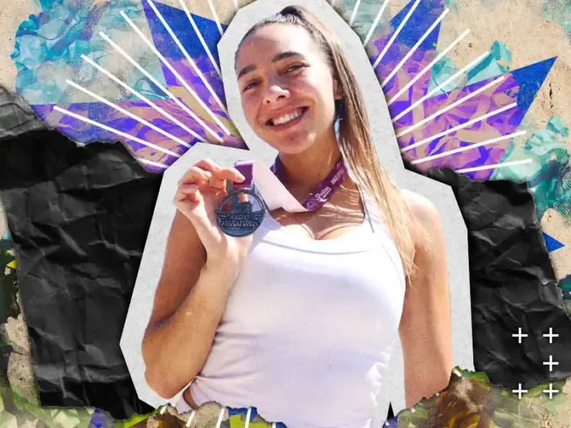 Conoce a Ximena Córdova, la corredora poblana que ha participado en maratones internacionales