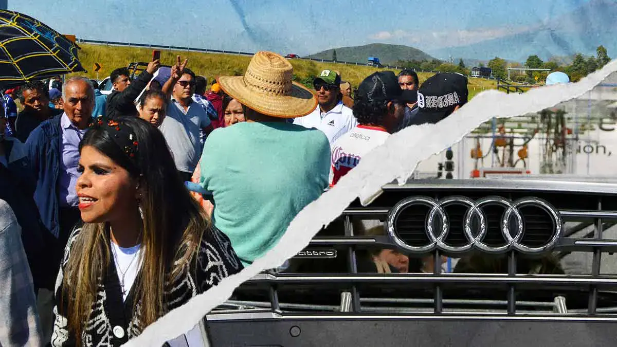 Por bloqueos en carreteras y vías férreas, Audi suspende actividades en San José Chiapa