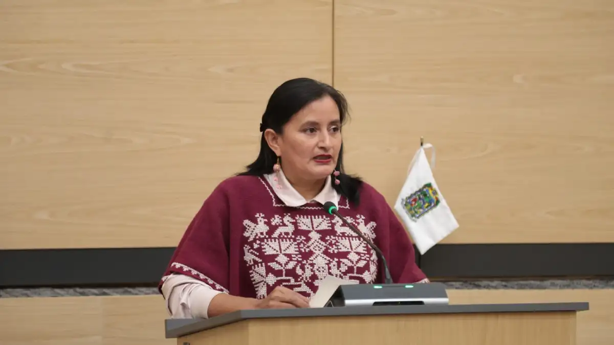 Impulsa diputada Esther Martínez protección legal y cultural a los bordados tradicionales de Hueyapan