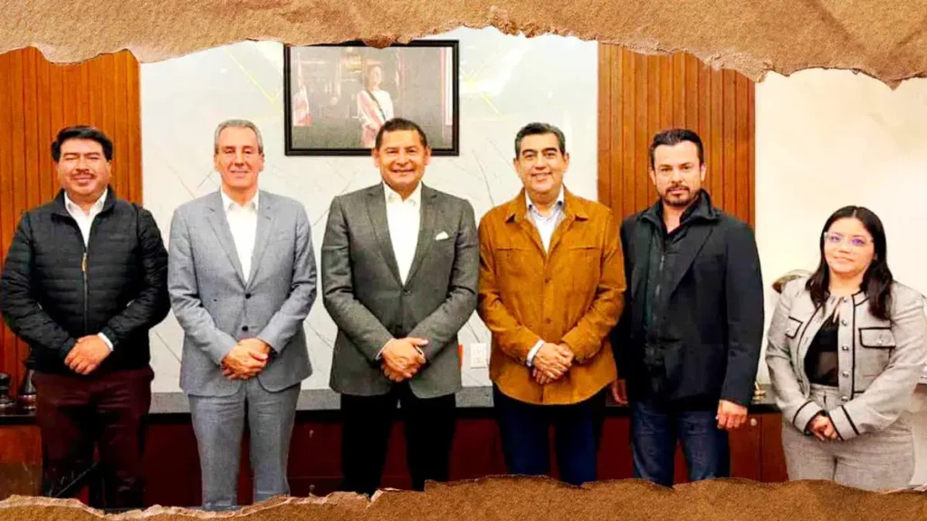 Alejandro Armenta y Sergio Salomón Céspedes se reúnen con sus cuadros fuertes rumbo a 2027 