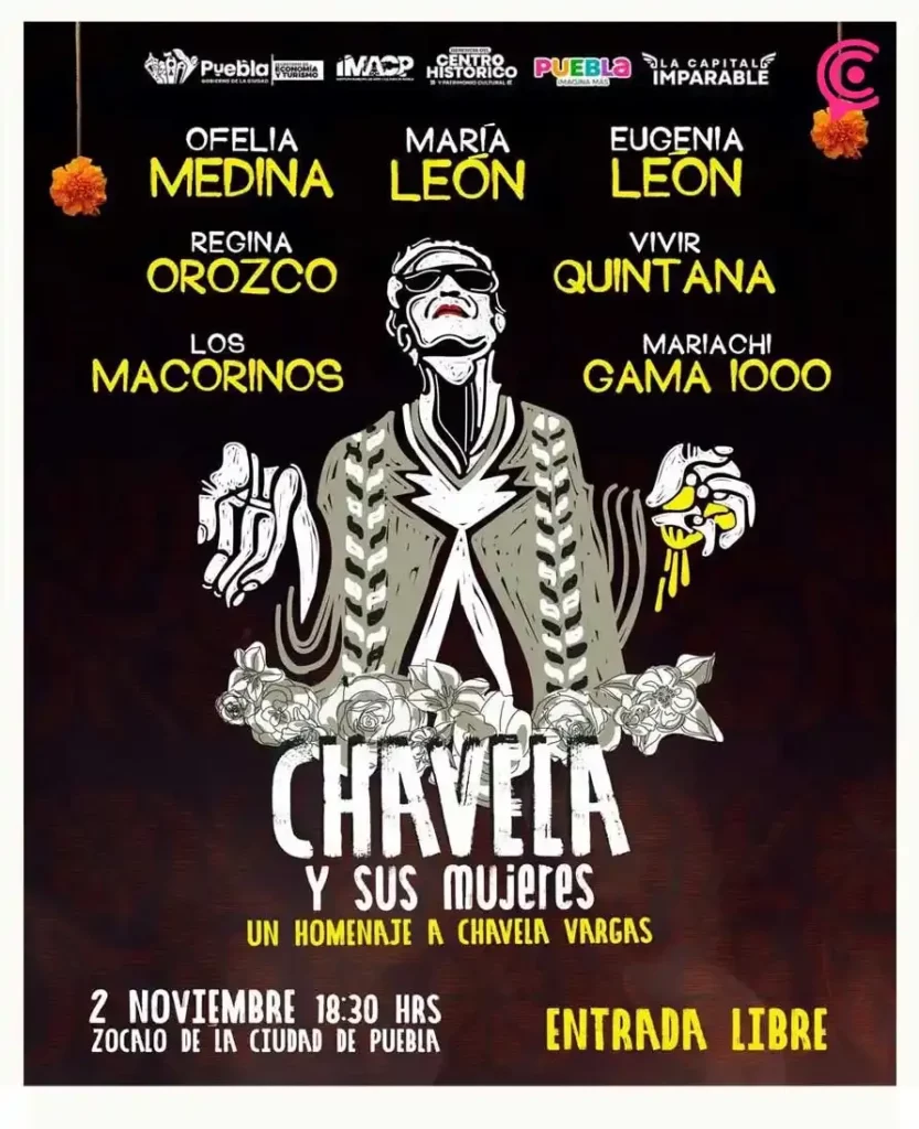 Publicidad homenaje a Chavela Vargas.