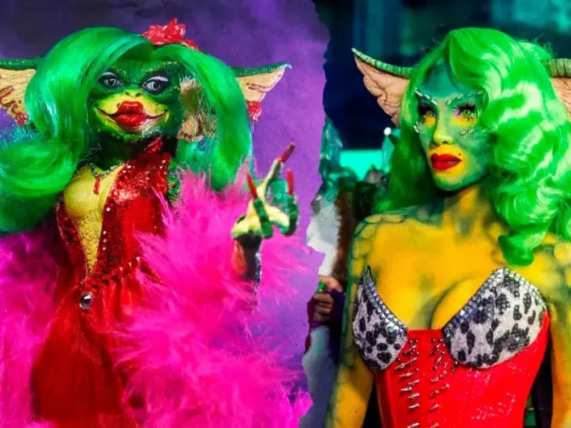 Belinda impacta con su disfraz inspirado en los Gremlins durante su “Beliween”