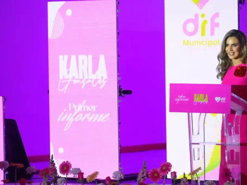Rindió Karla González Primer Informe de Actividades del Sistema Municipal DIF de Texmelucan