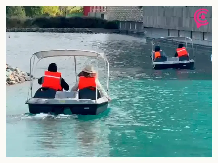 Gobierno de Puebla ofrece paseos gratis en lancha en el lago del CIS Angelópolis