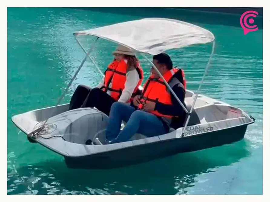 Gobierno de Puebla ofrece paseos gratis en lancha en el lago del CIS Angelópolis