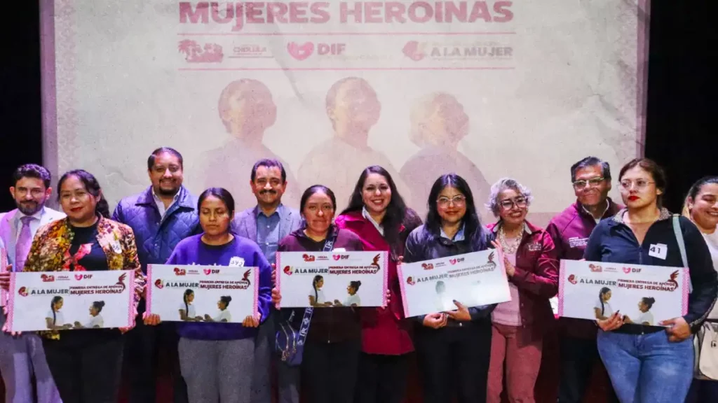 Realiza Tonantzin Fernández la segunda entrega del programa “Mujeres Heroínas”