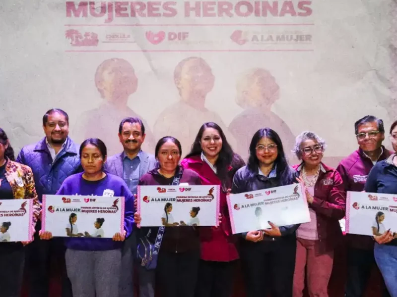 Realiza Tonantzin Fernández la segunda entrega del programa “Mujeres Heroínas”