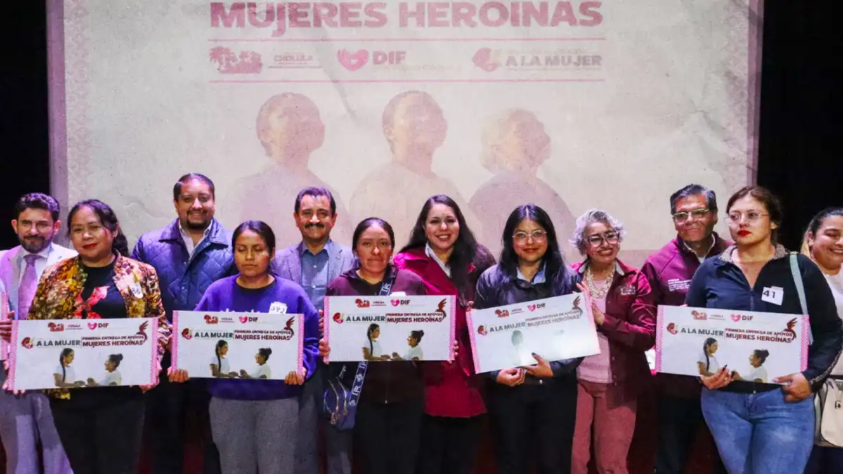 Realiza Tonantzin Fernández la segunda entrega del programa “Mujeres Heroínas”