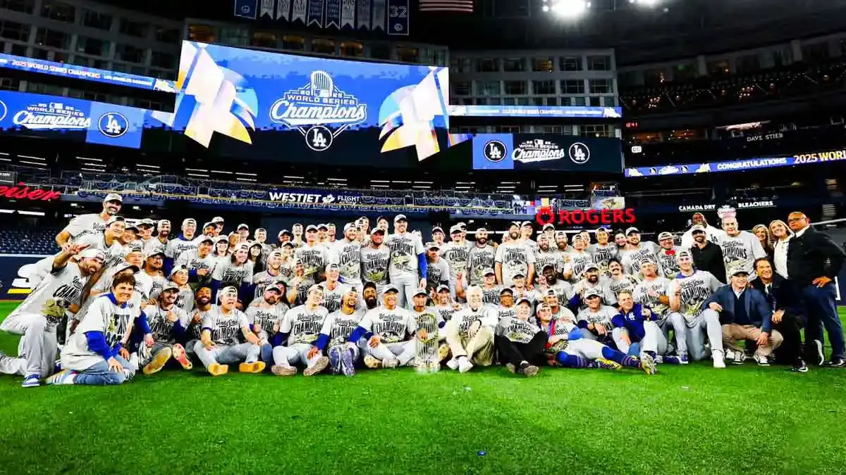 Dodgers obtiene el bicampeonato de la Serie Mundial tras derrotar a los Blue Jays