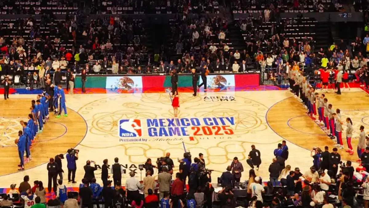 Pistons se imponen ante los Mavericks en la NBA Mexico City Game 2025