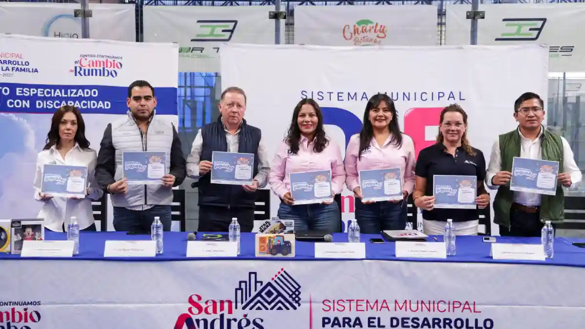 Impulsa Lupita Cuautle colecta “Regala una Sonrisa” para niñas y niños con discapacidad