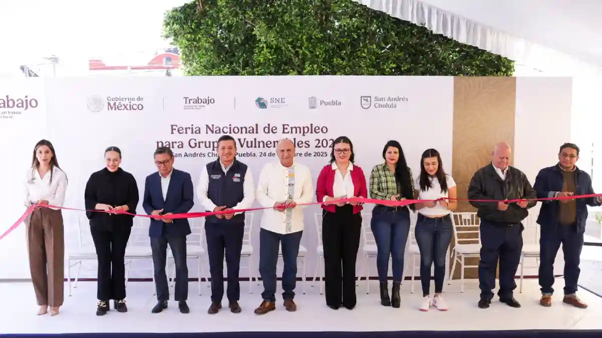 Feria Nacional de Empleo brinda oportunidades laborales en San Andrés Cholula