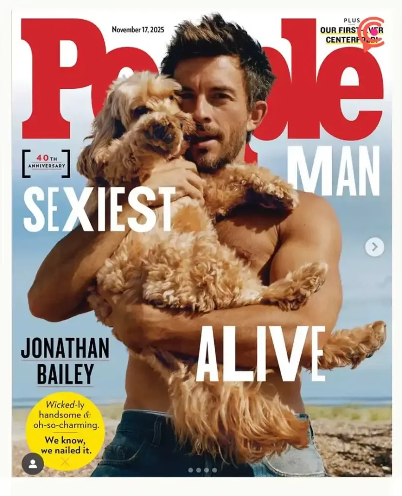Revista People elige al actor Jonathan Bailey como el Hombre Más Sexy del 2025