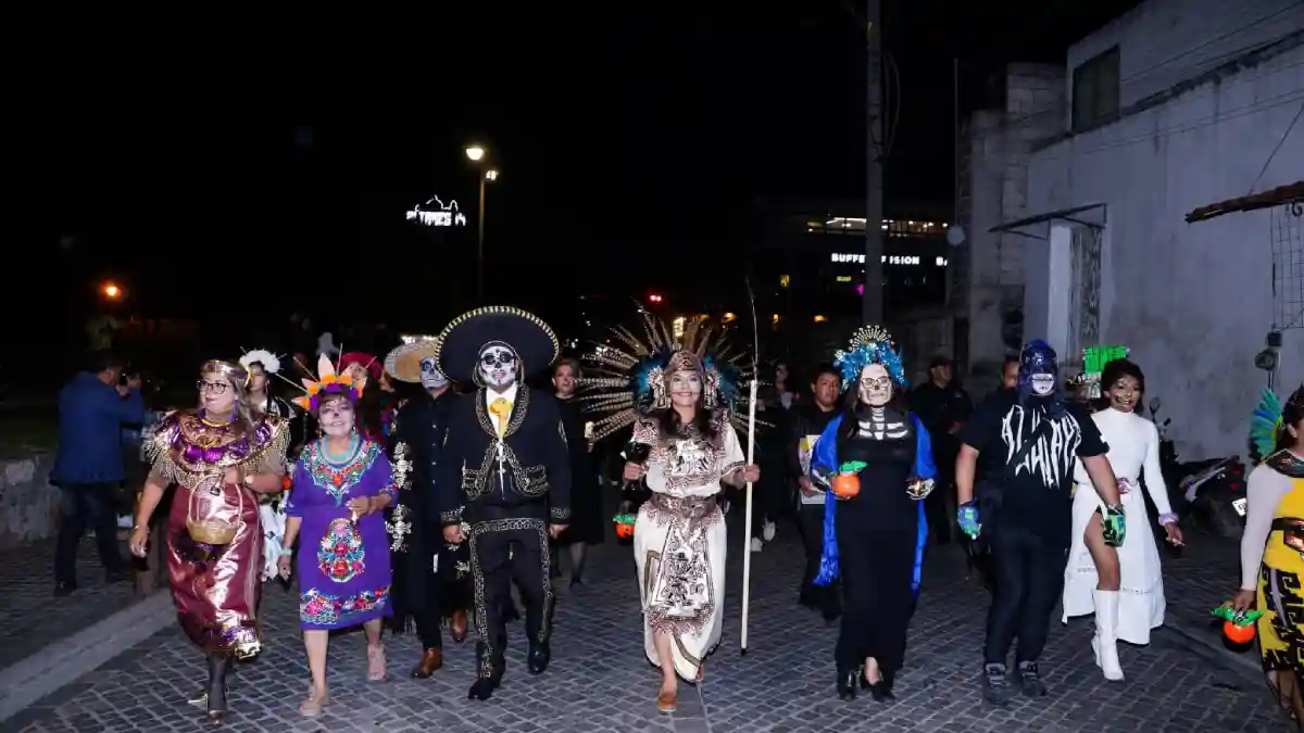 San Andrés Cholula vive su Carnaval Camino al Mictlán con tradición, color y alegría
