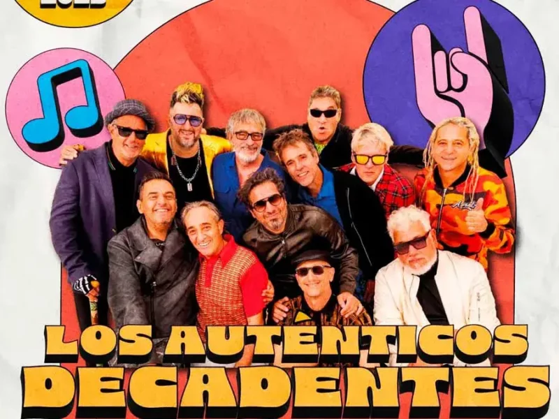 Auténticos Decadentes ofrecerán concierto gratis en el Festival Internacional de Puebla 2025