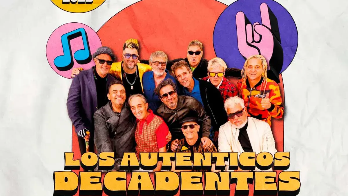 Auténticos Decadentes ofrecerán concierto gratis en el Festival Internacional de Puebla 2025