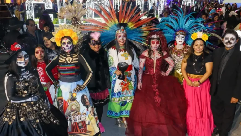 Con éxito total, se llevó a cabo el Desfile de Catrinas en San Pedro Cholula