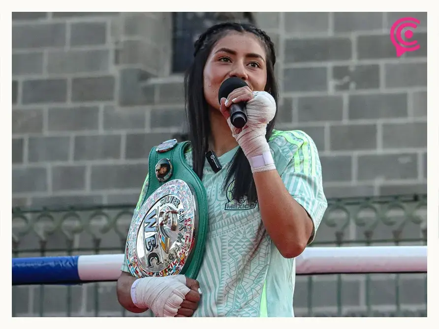 Gabriela “La Bonita” Sánchez realiza entrenamiento público previo a duelo con Tamara Demarco en Puebla