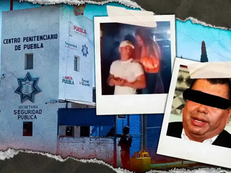 Identifican a reos que filtraron video de fiesta dentro del penal de Puebla