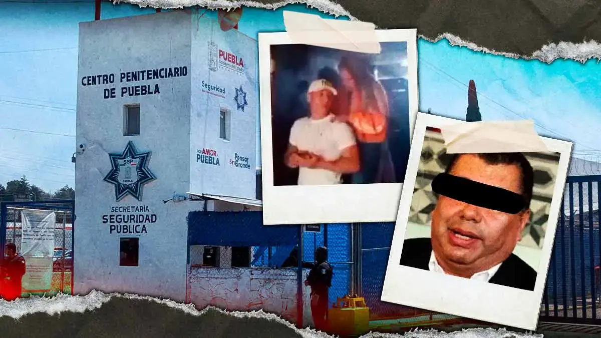 Identifican a reos que filtraron video de fiesta dentro del penal de Puebla
