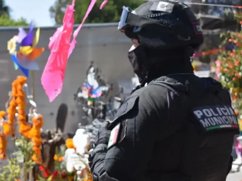 Saldo blanco en San Pedro Cholula durante las festividades del Día de Muertos