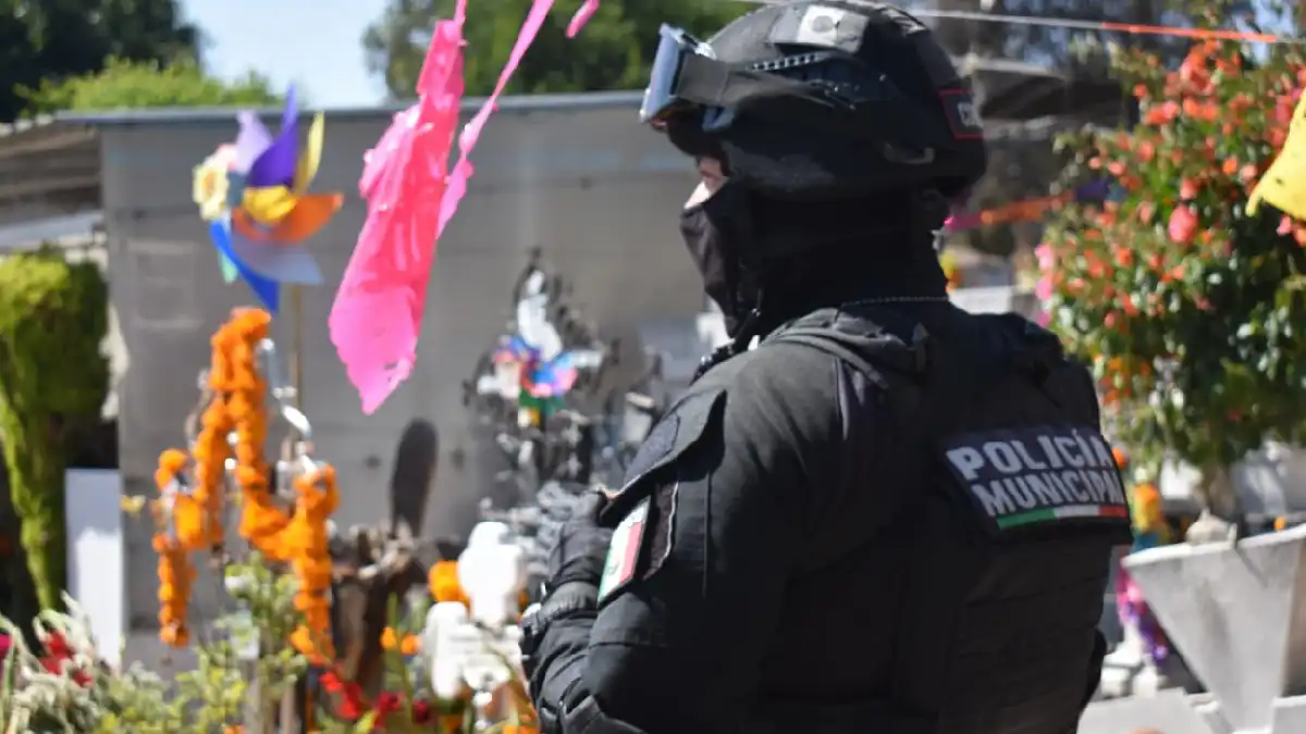 Saldo blanco en San Pedro Cholula durante las festividades del Día de Muertos