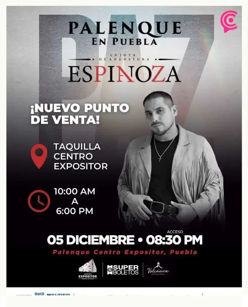 Espinoza Paz regresa a Puebla este 2025 con su tour "La Joya de Angostura”