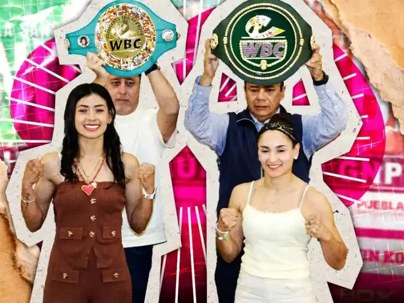 Gabriela Sánchez y Tamara Demarco calientan el ring con conferencia previa al combate en Puebla