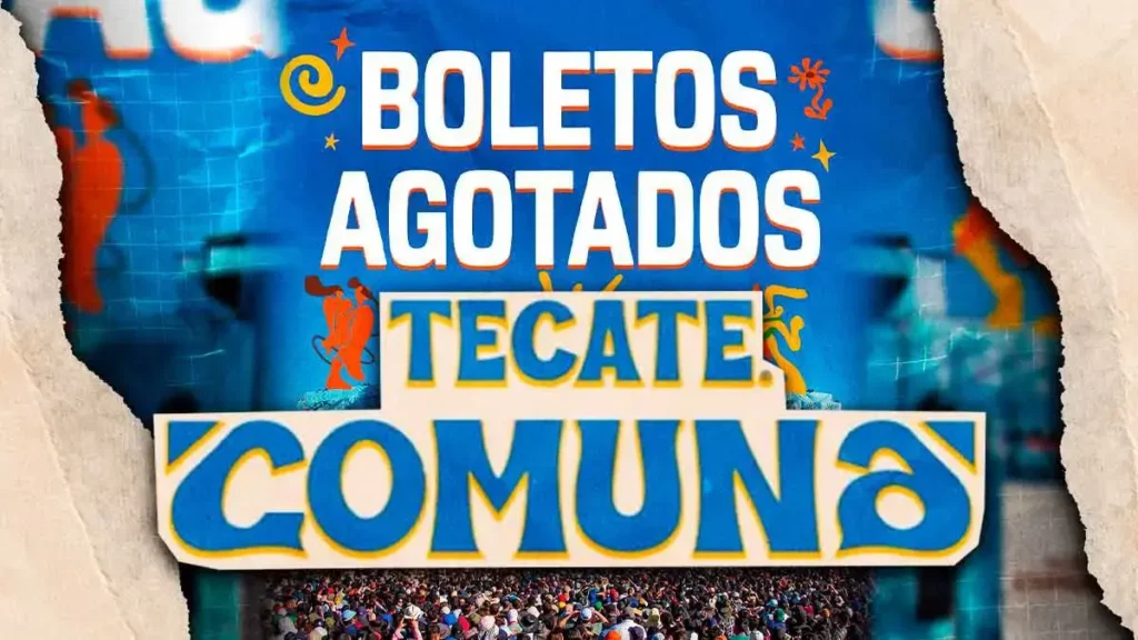 Boletos para el Tecate Comuna 2025 están agotados; organizadores confirman aforo total