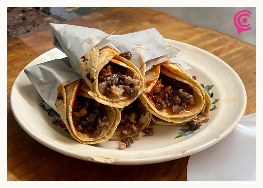 Estos son los tacos de cecina más antiguos en Puebla; 65 años de puro sazón