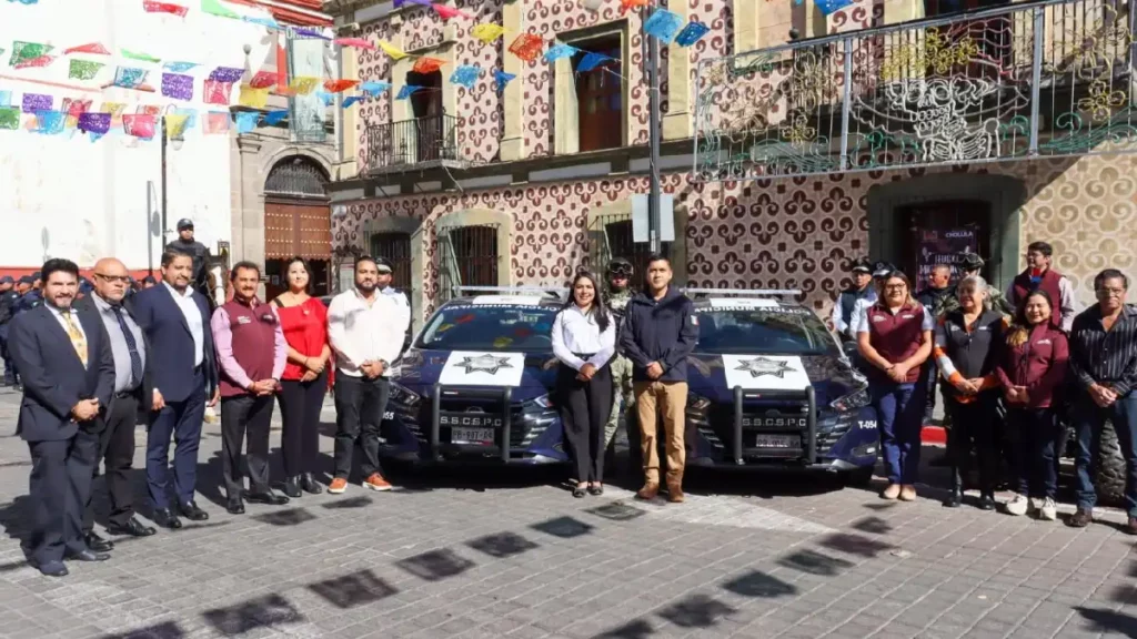 Tonantzin Fernández refuerza la seguridad en San Pedro Cholula con nuevas patrullas