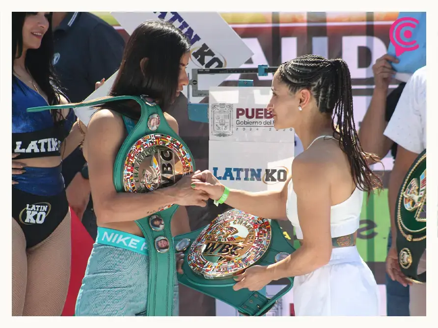 Gabriela Sánchez y Tamara Demarco superan a la báscula en la ceremonia de pesaje