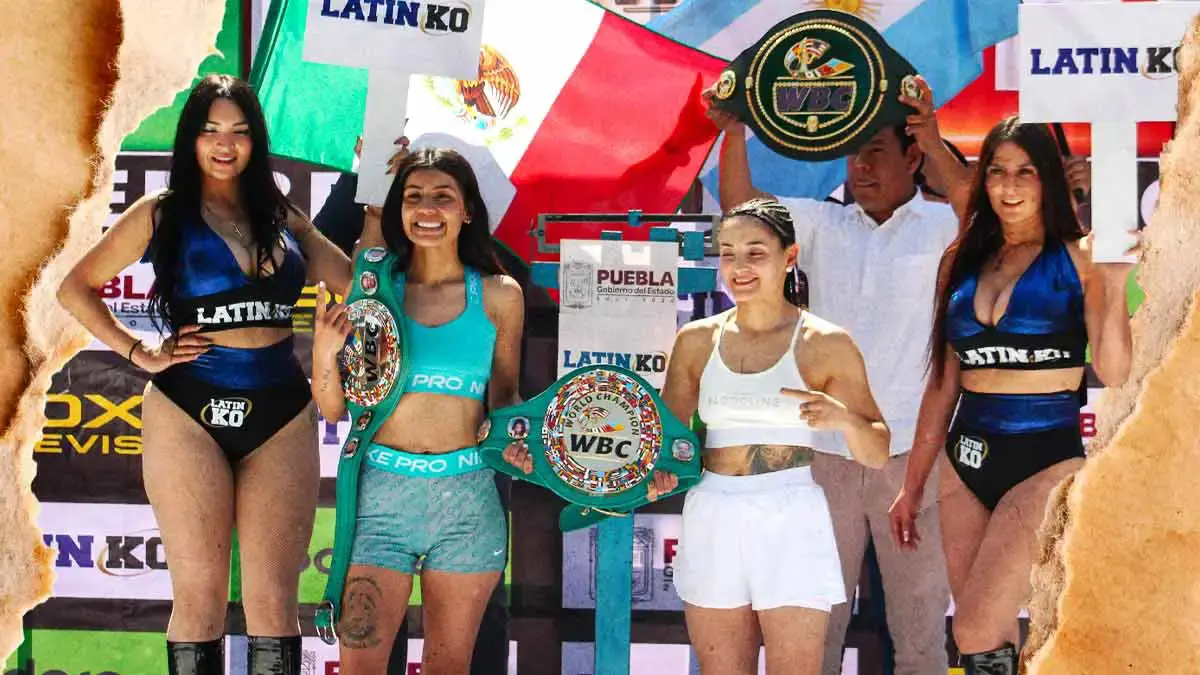 Gabriela Sánchez y Tamara Demarco superan a la báscula en la ceremonia de pesaje