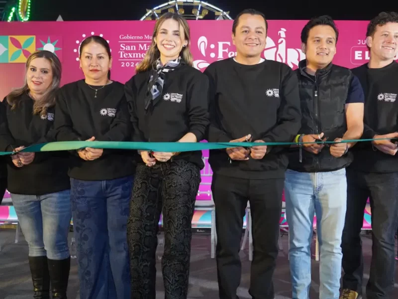 Inauguró gobierno municipal la Feria de San Martín Texmelucan 2025