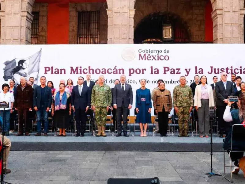 Presidenta Claudia Sheinbaum presenta el Plan Michoacán por la paz y la justicia