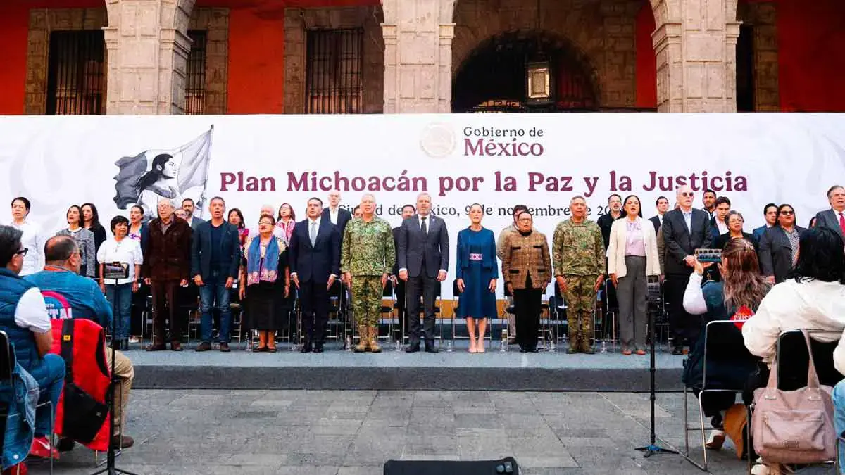 Presidenta Claudia Sheinbaum presenta el Plan Michoacán por la paz y la justicia